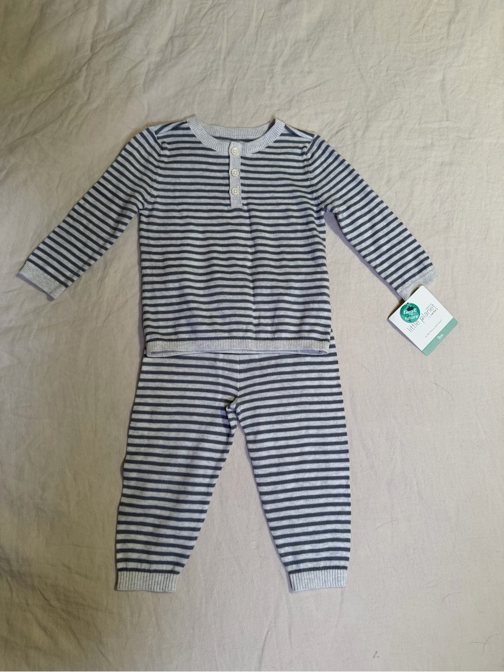 Little Planet Organic Cotton Striped Set